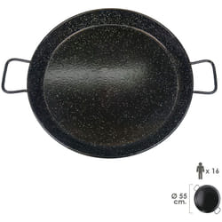 Garcima - Poêle à paella émaillée 16 personnes/55 cm.