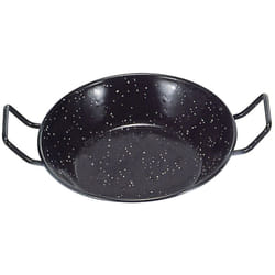 Poêle profonde 2 poignées émaillée 55 cm.