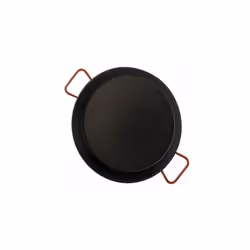 Paellera valencienne - Modèle antiadhésif. - Pour 12 personnes. - Mesure : 46 cm. - Idéal pour faire des paellas. - Pour une ...