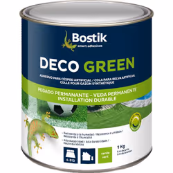 Description générale La colle pour gazon synthétique Bostik est une solution de haute qualité, prête à l'emploi, conçue pour  ...