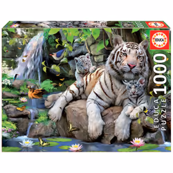 Educa 1000 Tigres Blancs Du Bengale