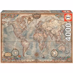 Educa 14827, 4000 pièce(s), Monde, 14 an(s)