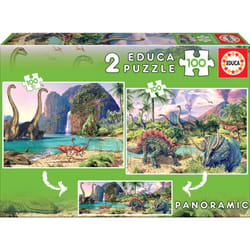 Educa 2X100 Dino World