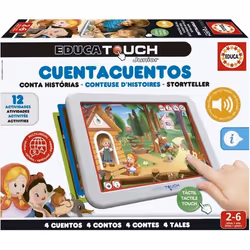 Jeu éducatif - EDUCA - Touch Junior - Conteuse d’Histoires - 3 modes de jeu - 4 histoires