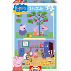 Educa Borras Puzzles Educa - Peppa Pig, 2 puzzles de 48 piezas (15920)