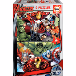 Educa Avengers - 48 Pièces, 96 pièce(s), 3 an(s)
