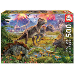 Educa Dinosaur Gathering Jeu de puzzle 500 pièce(s) Animaux