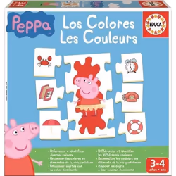 Jeu déveil éducatif PEPPA PIG Les Couleurs - EDUCA - Pour Garçon et Fille à partir de 3 ans