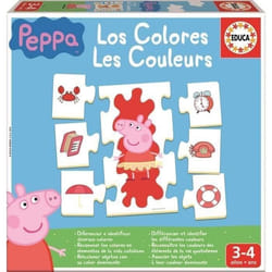Jeu déveil éducatif PEPPA PIG Les Couleurs - EDUCA - Pour Garçon et Fille à partir de 3 ans