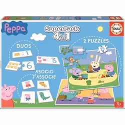 Educa Superpack Peppa Pig, 25 pièce(s), Dessins animés, 3 an(s)