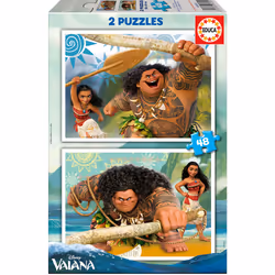 Educa 2X48 Vaiana, 96 pièce(s), 4 an(s)