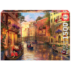 Educa Sunset in Venice Jeu de puzzle 1500 pièce(s) Paysage