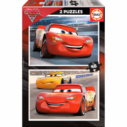 Educa 2x48 Cars 3, 96 pièce(s), 4 an(s)