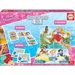 Educa Disney Princess - Superpack 4 En 1