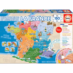 Educa 150 Pièces - La France, 150 pièce(s), 6 an(s)