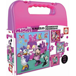 Puzzle de 12-16-20-25 pièces progressifs Disney Minnie