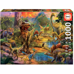 Educa 17655, 1000 pièce(s), Dinosaures, 14 an(s)