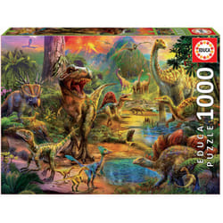 Educa 17655 puzzle Jeu de puzzle 1000 pièce(s) Dinosaures