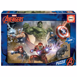 Educa Avengers, 1000 pièce(s), Bandes dessinées, 12 an(s)