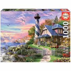 Puzzle de 1000 pièces Educa Faro En Rock Bay