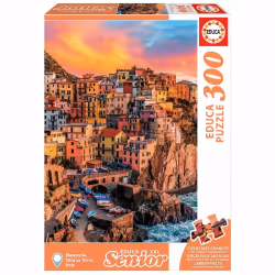 Educa 300 Manarola, Cinque Terre, Italie, 1500 pièce(s), 8 an(s)