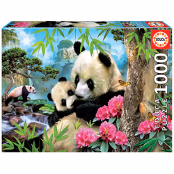 Educa Morning Panda, 1000 pièce(s), Animaux, 12 an(s)