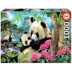 Educa Morning Panda Jeu de puzzle 1000 pièce(s) Animaux