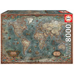 Educa 18017 puzzle Jeu de puzzle 8000 pièce(s) Cartes