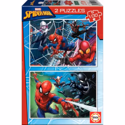 Educa 2X100 Spider-Man, 200 pièce(s), 6 an(s)