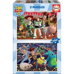 Puzzle de 2 x 100 pièces Educa