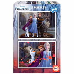 Educa 2x100 Reine Des Neiges 2