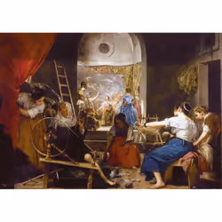 Educa 8000 Les Fileuses ou La Légende d´Arachné, Diego Velázquez