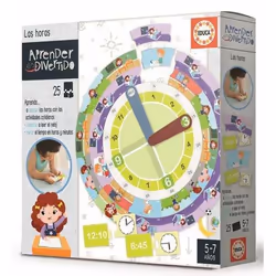 Jeu éducatif - Educa - 18698 - Apprendre à lire lheure - Multicolore - À partir de 5 ans
