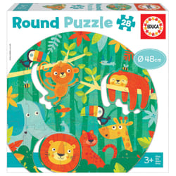 Educa 18906 puzzle Jeu de puzzle 28 pièce(s) Flore et faune