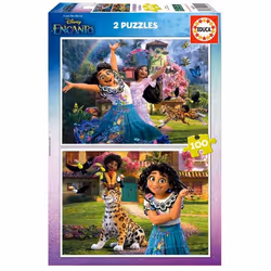 Puzzle de 2 x 100 pièces Disney Encanto