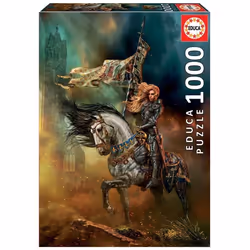 Puzzle 1000 pièces Joan of arc - EDUCA - Adulte - 48x68 cm