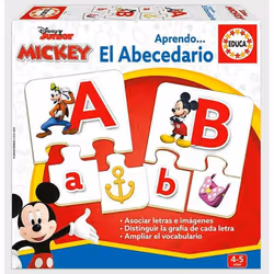 Puzzle apprendre l'alphabet Educa Mickey&Friends