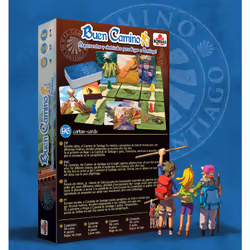 Educa 19330 jeu de société Buen Camino Card Game 20 min Jeu de cartes