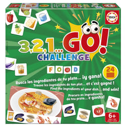 Educa 3,2,1… GO! Challenge Food Jeu de cartes Cooking