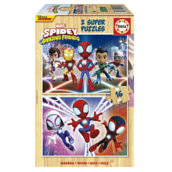 Educa Borras 2 x 16 pièces Spidey et ses Amis