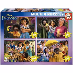 Educa Set de 4 Puzzles Disney