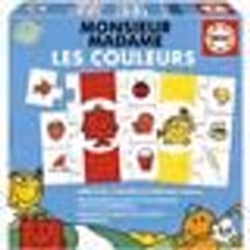 Jeu dapprentissage - EDUCA - Monsieur Madame - Les Couleurs