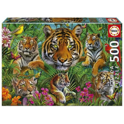 Educa Puzzle Tiger jungle 500 Pièces