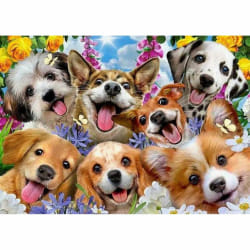 Educa Puzzle Doggy selfie 1000 Pièces