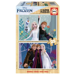 Educa Borras La Reine des Neiges Puzzle Bois 25 Pièces