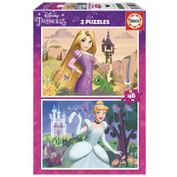 Educa Borras Puzzle Disney Princesses - 2x48 pièces