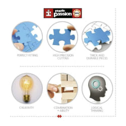 Educa 20174 puzzle Jeu de puzzle 1000 pièce(s) Animaux
