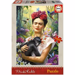 Puzzle - EDUCA - Le Jardin de la Vie - 1000 pièces - 34 x 48 cm - Thème: Frida Kahlo