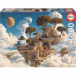 Puzzle - EDUCA - Royaume des Nuages - 1000 pièces - 48 x 68 cm - Pour adultes à partir de 12 ans
