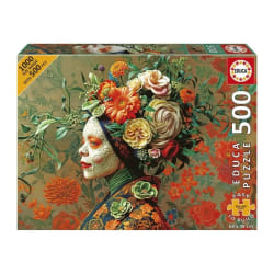 Puzzle - EDUCA - Reine Lézard - 500 pieces - Animaux - 68 x 48 cm - a partir de 10 ans